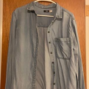 BDG blue button down